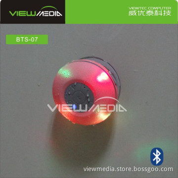 BTS-07 hands free phone waterproof shower Bluetooth speaker